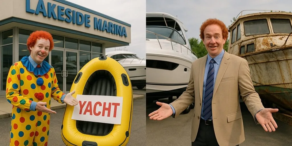 Illustration of the importance of arguing for the current value of a business, not its future potential.